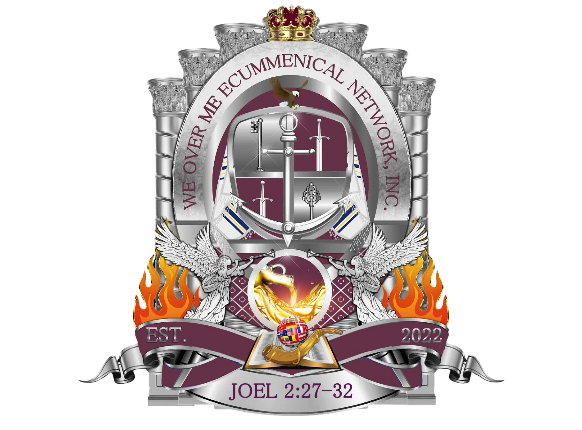 Official seal of We Over Me Ecumenical Network, Inc.